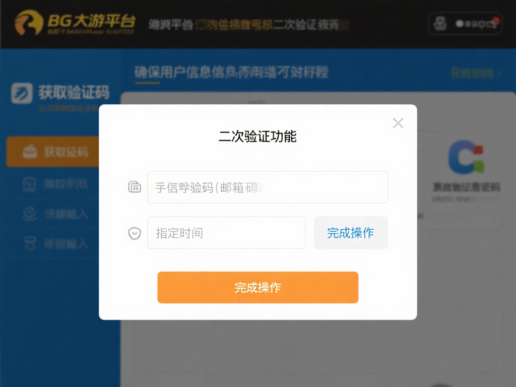 bg大游平台为了确保用户信息安全，可能会启用二次验